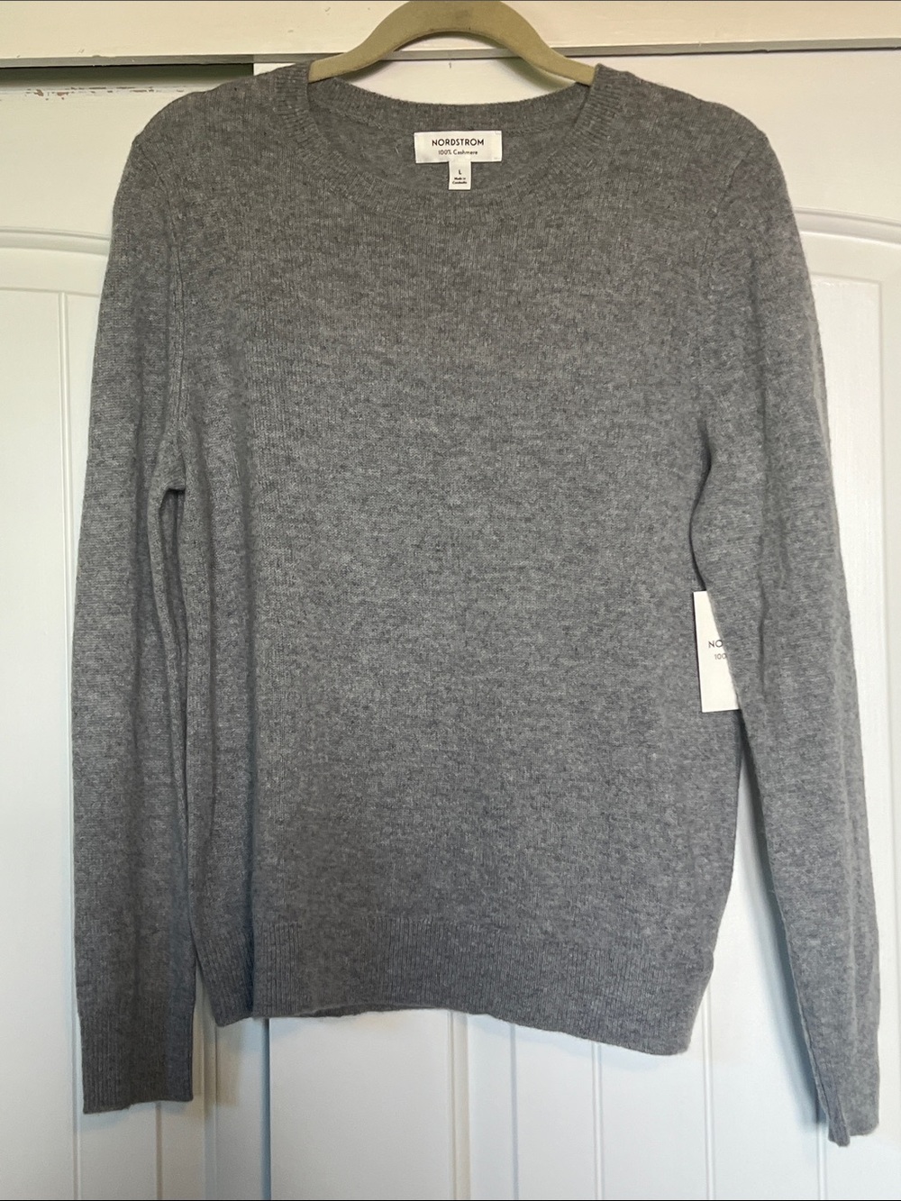 Nordstrom Men’s Crewneck Sweater - Heather Gray